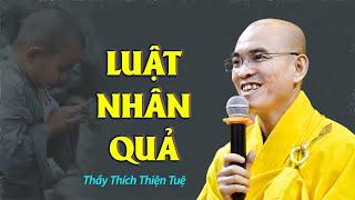 LUẬT NHÂN QUẢ -ĐĐ. Thích Thiện Tuệ (bài giảng hay nhất tháng 3 năm 2023)