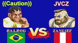 Street Fighter II': Champion Edition - ((Caution)) vs JVCZ