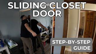 How-To Install Sliding Closet Door | Colonial Elegance Mirrored Closet Door | Step-by-step Guide