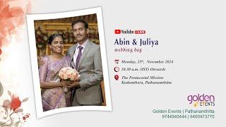 Abin & Juliya Wedding Day