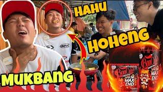 MUKBANG HAHU HOHENG BARENG AKANG MV‼️Akang mv kepanasan sampe nangis