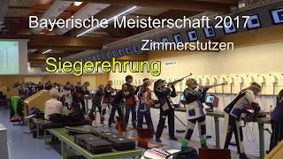 Bayerische Meisterschaft 2017  -  Siegerehrung Zimmerstutzen