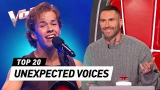 Unbelievable UNIQUE VOICES on The Voice