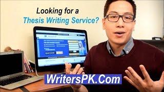 Looking for  Thesis writing Service?