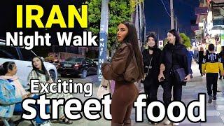 Walk in Iran Ahvaz2023 : Ahvaz's delicious street Nightlife and street food غذای خیابانی اهواز