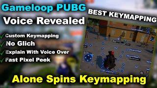Gameloop Best Key Mapping Settings PUBG Emulator 2023 | Make Your Own Keymapping | Alone Spins |