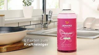 Unser Allrounder: 5 Fakten zum JEMAKO Kraftreiniger Pink Grapefruit