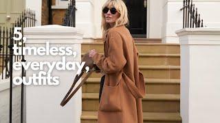 5 Timeless, everyday WINTER OUTFITS | My 'go to' looks in my wardrobe