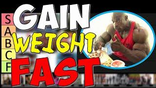10 Best Foods To Gain Weight FAST (Science-Based PROTEIN Tier List for Skinny Guys)