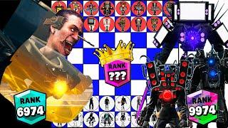 CHESS ranks up tournament NEW GMAN Team vs VIRLANCE Team in Garrys Mod!