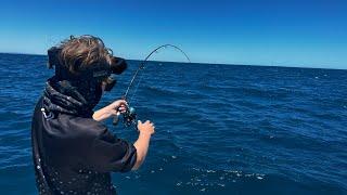 Bagging out on Pink Snapper off the south Perth coast !!! ￼ EP-46