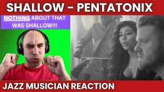 GOLD but Black and White??? [Pentatonix Reaction to Shallow]