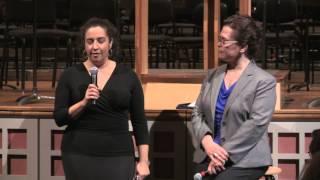 Pre-Concert Conversation, Christa Wessel and Karen Wagner, 7 Dec 2013 mp4