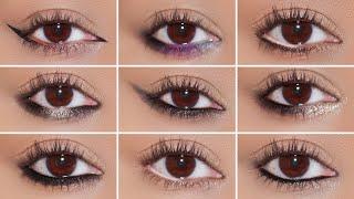How To: 9 Different Eyeliner Styles in LOWER LASH LINE | Easy Beginner Friendly Tutorial