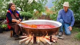 Przepis na rustykalną pizzę z domowym makaronem na puszystym cieście! Zdrowe i pyszne