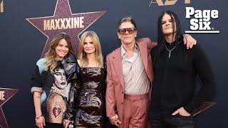 Kevin Bacon, Kyra Sedgwick make rare red carpet appearance with both kids at ‘MaXXXine’ premiere