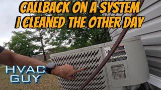 System Not Keeping Up After A Thorough Cleaning! #hvacguy #hvaclife #hvactrainingvideos