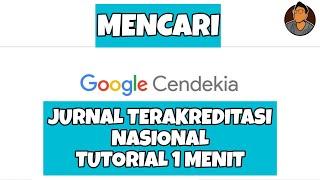 Cara Mencari Jurnal Nasional Terakreditasi Nasional - Sinta