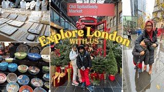 Old Spitalfields Market East London Vlog