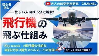 【初心者必見】飛行機が空を飛ぶ仕組みをわかりやすく解説！【飛行機】