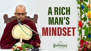 A rich man's mindset