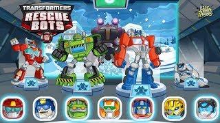 Transformers Rescue Bots: Disaster Dash Hero Run #57 | OPTIMUS PRIME, BOULDER, HEATWAVE Mission