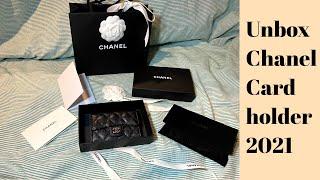 Unbox Chanel Classic Card Holder in shw / เห่อแกะกล่องกระเป๋าใส่การ์ดจากชาแนล  || Jirattiya fah