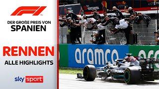 Hamilton veredelt 100. Pole Position | Rennen - Highlights | Preis von Spanien | Formel 1