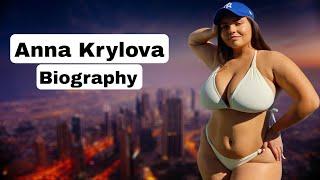 Anna Krylova  plus-size model from Russia | Beacon of body positivity and self-love | BIO and wiki