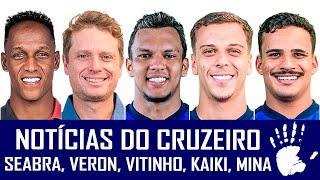 NOTÍCIAS DO CRUZEIRO: SEABRISMO, GABRIEL VERON, VITINHO, KAIKI, JOÃO MARCELO, MINA E NOVO SÓCIO