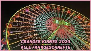 Cranger Kirmes 2024 - Alle Fahrgeschäfte