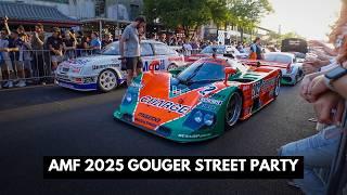 GOUGER STREET PARTY || Adelaide Motorsport Festival 2025 || LFA, 767b, Historic Race Cars