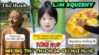 [Tổng Hợp] Thử Thách 24 Giờ Hài Hước Vô Tri và Làm Squishy Khổng Lồ (Tập Mới Phần 8) | Vy Bánh Bao