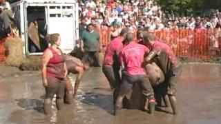 Pig Wrestling!