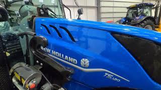 2023 New Holland T5.120 Electro Command PLM 3.6 Litre 4-Cyl Diesel Tractor (117 HP)