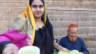 Tulsi tea | তুলসি পাতার চা | Village life with Shampa