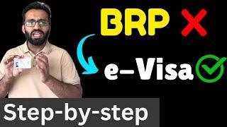 How to Convert Your UK BRP to an E-Visa Step-by-Step Guide | In 5 minutes |UK immigration update |