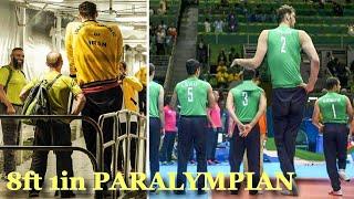 8ft 1in Iranian Paralympian Is Tallest Ever In Sitting Volleyball