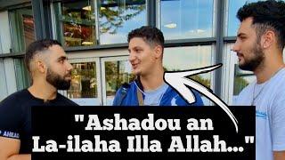 I asked the Muslims in GERMANY if they can recite some from the KORAN! I never expected this!