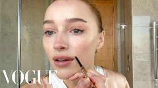 Bridgerton's Phoebe Dynevor on Dry Skin Care & Casual Makeup | Beauty Secrets | Vogue