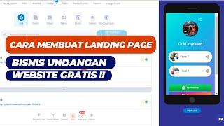 Cara Membuat Landing Page/Biolink Gratis Untuk Bisnis Undangan Website - Bisnis Sampingan 2024