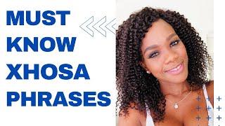 Learn Xhosa: Top 50 Phrases & Words | Lesson 3