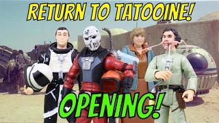 Opening 3.75" Star Wars Figures for The Vintage Collection HasLab Cantina  - Return to Tatooine