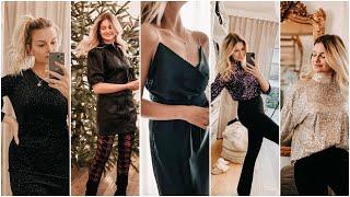 Festive Haul | Outfits für Silvester und Weihnachtsfeiern | H&M, Zara, Mango,...