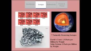 ChemWiki Elemental Minute: Osmium (Nuclear Properties)