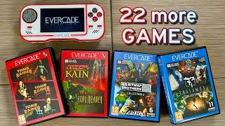 Evercade - 4 New Carts Reviewed (Tomb Raider / Legacy of Kain / Bitmap Bros / Thalamus )