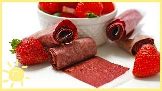 EAT | HOMEMADE FRUIT ROLL UPS