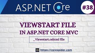 (#38) Viewstart file in ASP.Net Core MVC | _ViewStart.cshtml - Jayant Tripathy