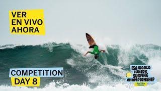 WEBCAST ESP - Competencia Día 8 - 2024 Surf City El Salvador ISA World Junior Surfing Championship