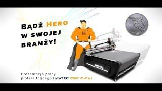 Cięcie folii podłogowej | Ploter tnący | CNC foil cutting